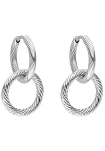 Purelei, Purelei Paar Creolen »Schmuck Geschenk, Kii Elua, abnehmbare Einhänger, Earring-KiiElua«, Purelei Paar Creolen »Schmuck Geschenk Kii Elua, abnehmbare Einhänger, Earring-KiiElua«, Einhänger abnehmbar