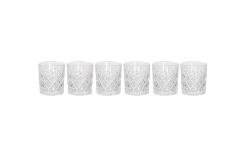 CONFORAMA, Wasserglas CHARMY Glas Durchsichtig 6, Trinkglas 6er Set 230 ml