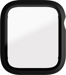 Apple, Panzerglass - Apple Watch (40 mm) Antibakterieller Hardcase Bumper + Display Schutzfolie (3640) - Schwarz / Transparent, Panzerglass Displayschutz Full Body Apple Watch 4/5/6/SE (40 mm) Schwarz