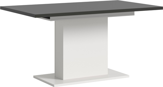 INOSIGN Esstisch »Motus, ausziehbar 150 -190 cm, inklusive 40 cm Einlegeplatte«, (Set, 1 St.), Säulengestell mit Bodenplatte, Tisch, Küchentisch, Esszimmer, Küche