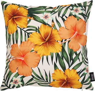 done.® Kissenhülle »Panama Print Rose Mallow«, (1 St.), Beidseitig bedruckte Kissenhülle, verfügbar in 2 Grössen