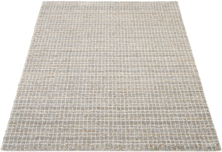 OCI DIE TEPPICHMARKE Teppich »NEW VILLA GEO«, rechteckig, 20 mm Höhe, fein kariertes Design, Wohnzimmer