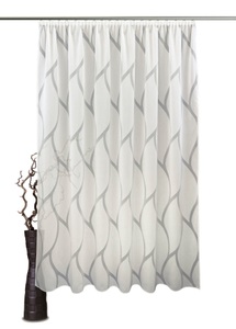 VHG, VHG Gardine »Mavie«, (1 St.), All Over, grafisch, Motiv, pflegeleicht, 