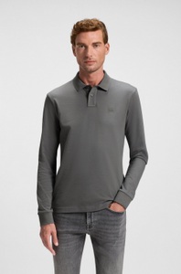 BOSS ORANGE Poloshirt »Passerby« mit BOSS-Logobadge