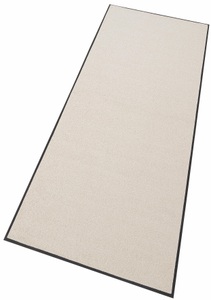wash & dry, Fussmatte, wash+dry by Kleen-Tex Läufer »Trend Uni«, rechteckig, 7 mm Höhe, Schmutzfangläufer, rutschhemmend, In- und Outdoor geeignet, waschbar