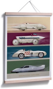 Wall-Art, Wall-Art Poster »Vintage Auto Retro Rennwagen«, Autos, (1 St.), Wall-Art Poster »Vintage Auto Retro Rennwagen«, Autos, (1 St.), Poster ohne Bilderrahmen