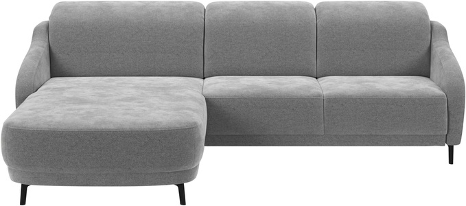 sit&more Ecksofa »Blues L-Form« wahlweise mit Klapptisch und USB