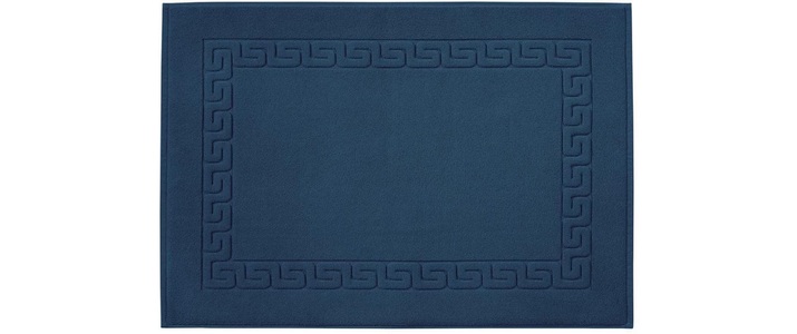 FISCHBACHER, FISCHBACHER - Badematte DREAMFLOR - dunkelblau - Baumwolle - 50cm/72cm, weseta switzerland Badematte »Dreamflor«