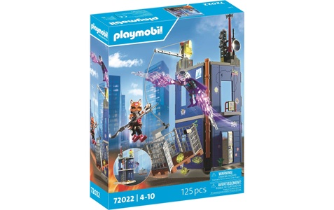 PLAYMOBIL, Playmobil - 72022 Duell am Helden-Tower, Multicolor