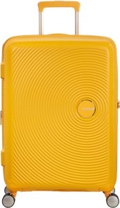 American Tourister, American Tourister - Koffer Spinner 67 cm / 71.5-81 L - Gelb, American Tourister® Koffer »Soundbox«, 4 Rollen