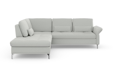 INOSIGN, INOSIGN Ecksofa »Palm Beach«, Federkern, mit Sitztiefenverstellung, wahlweise mit Bettfunktion, Bettkasten und Armteilverstellung, INOSIGN Ecksofa »Palm Beach L-Form«, Federkern, mit Sitztiefenverstellung, wahlweise mit Bettfunktion