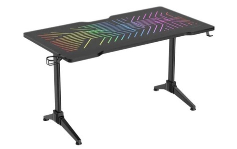 Deltaco, DT420, DELTACO DT420 - Gaming-Tisch (Schwarz)
