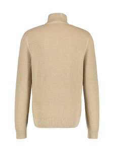LERROS Strickpullover »LERROS Strickpullover mit Reissverschlusskragen«