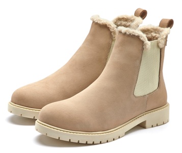 ELBSAND, Elbsand Stiefelette, Boots aus Leder mit Profilsohle, 