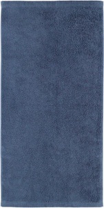 Cawö, Handtuch ca. 50x100cm Cawö blau, Cawö Handtuch »Lifestyle Uni 50x100«, (1 St.)