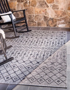 Myflair Möbel & Accessoires, Myflair Möbel & Accessoires Teppich »Outdoor Crosses«, rechteckig, 4 mm Höhe, In- und Outdoor geeignet, ideal im Wohnzimmer & Schlafzimmer, Myflair Möbel & Accessoires Teppich »Outdoor Crosses Lagerräumung«, rechteckig, 4 mm Höhe, Flachgewebe, Rauten Muster, In- und Outdoor geeignet