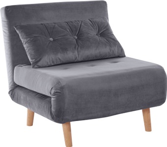 MY HOME, my home Daybett, mit ausziehbaren Metallstützbeinen, Schlafsessel in zwei Grössen erhältlich, modernes Gästebett, GOODproduct Daybett ausziehbare Metallstützbeine, Schlafsessel in zwei Grössen erhältlich