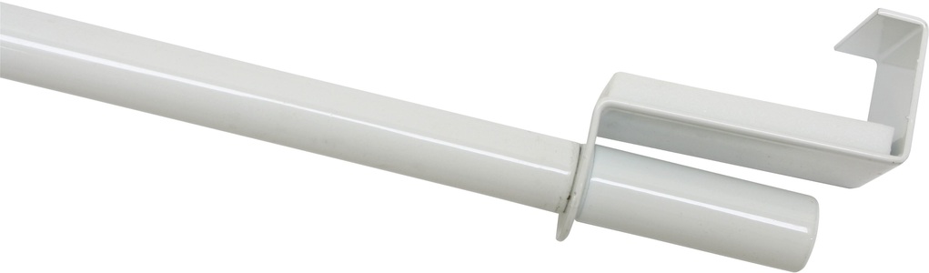 Gardinia, Spannvitrage, GARDINIA, ausziehbar, GARDINIA Scheibenstange »Spannvitrage«, 1 läufig-läufig, ausziehbar, Serie Spannvitrage Ø 7/9 mm