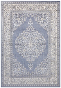 White Label, White Label - Teppich Keshan Royal - 160 x 230 cm, Home affaire Teppich »Mace«, rechteckig, 6 mm Höhe, Samt, Orientalisches Design, Gekettelt