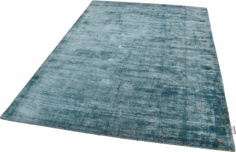 Tom Tailor, Teppich, »Shine uni«, TOM TAILOR, rechteckig, Höhe 8 mm, handgewebt, TOM TAILOR HOME Teppich »Shine uni«, rechteckig, 8 mm Höhe, Handweb Teppich, 100% Viskose, handgewebt, mit elegantem Schimmer