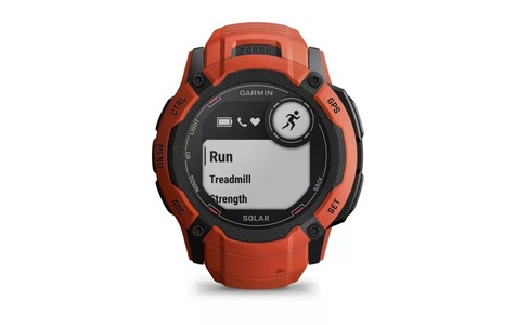 Garmin, Garmin Instinct 2X Solar - Multifunktionsuhr Flame Red One Size, Garmin Sportuhr »Instinct 2X Solar F«