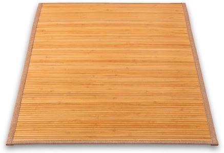 andiamo, Andiamo Läufer »Bambus«, rechteckig, 17 mm Höhe, Wendeteppich, Material: 100% Bambus, In- und Outdoor geeignet, ideal in Diele & Flur, 