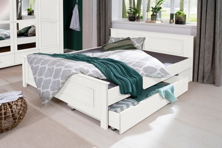 HOME AFFAIRE, Home affaire Einzelbett »Deborah«, aus Kiefer massiv, in deversen Breiten, 