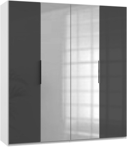 fresh to go, Fresh To Go Kleiderschrank »Level«, mit Glas- und Spiegeltüren, Wimex Kleiderschrank »Level by fresh to go«, mit Glas- und Spiegeltüren