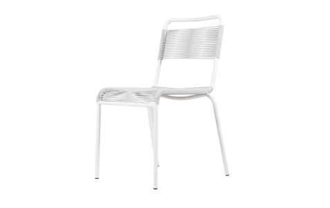 undefined, Gartenstuhl »Maya, Weiss, 4er-Set«, Fiam Gartenstuhl »Maya, Weiss, 4er-Set«