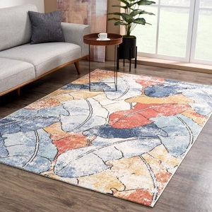 undefined, Teppich »Mista«, rechteckig, - mm Höhe, Carpet City Teppich »Mista 2553«, rechteckig, 9 mm Höhe, Kurzflor, Floral, Multicolor, Weich