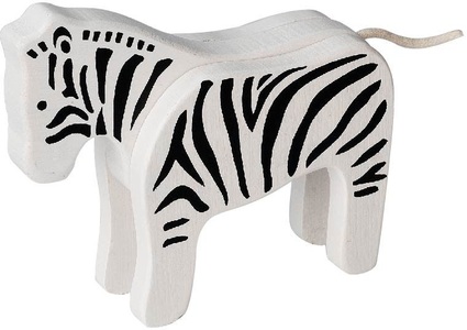 EverEarth, EverEarth ® Greifring Bambus Zebra, Bambus-Spielzeug ZEBRA in schwarz/weiss