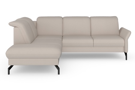 sit&more Ecksofa »Fashion«, wahlweise mit Kopfteilverstellung und Vorziehsitz, motorisch
