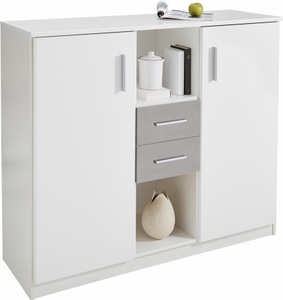 Wimex, Wimex Highboard »Joker«, Wimex Kombikommode »Joker«, Kommode mit 2 Einlegeböden, 124cm breit