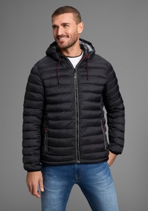 Polarino Steppjacke, mit Kapuze, Atmungsaktiv, winddicht, wasserabweisend