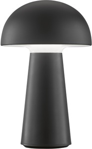 FH LIGHTING, LED-Tischleuchte Viga, 3-Stufen-Dimmer, schwarz, 