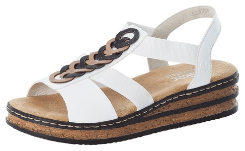 Rieker, Rieker Sandalette, mit weich gepolsterter Innensohle, 