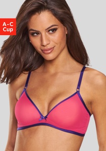 Vivance Bralette-BH »Finja«, ohne Bügel aus transparentem Soft-Mesh, transparente Unterwäsche