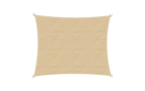 Windhager, Windhager Sonnensegel Capri - Rechteck - Champagne -, Windhager Sonnensegel »Rechteck 3x4m, Champagn 225gm/2«