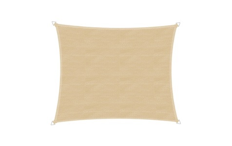 Windhager, Windhager Sonnensegel Capri - Rechteck - Champagne -, Windhager Sonnensegel »Sonnensegel Rechteck 4x5, Champagener«
