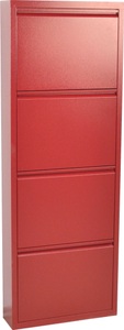 INOSIGN, INOSIGN Schuhschrank »Melika«, aus Metall, 4 Schuhklappen, Höhe 139,5 cm, INOSIGN Schuhschrank »Melika«, aus Metall, 4 Schuhklappen, Höhe 139,5 cm