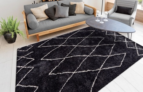 calo-deluxe Hochflor-Teppich »Elvar-4000«, rechteckig, 27 mm Höhe, besonders weich durch Microfaser, Wohnzimmer