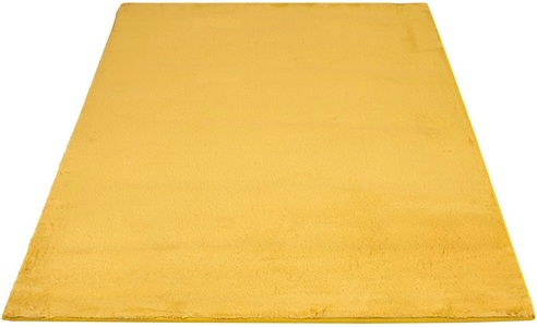 Carpet City, Carpet City Hochflor-Teppich »TOPIA400«, rechteckig, 21 mm Höhe, Carpet City Hochflor-Teppich »TOPIA 400«, rechteckig, 21 mm Höhe, Kunstfell-Teppich mit Kaninchenfell-Optik, Wohnzimmer, Schlafzimmer