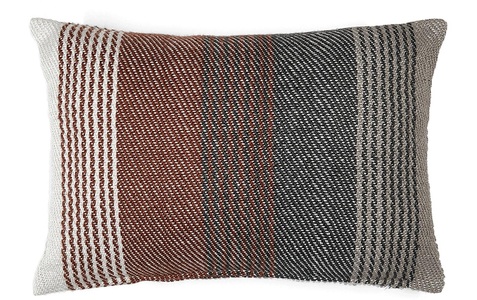 undefined, Liv Interior - Kissen Imane 45 x 60 cm, Grau/Braun, 