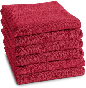 DDDDD, DDDDD Geschirrtuch »Logo«, (Set, 6 tlg.), Frottee-Küchentuch, DDDDD Geschirrtuch »Küchenhandtuch Logo, aus 100% Baumwolle, 50x55 cm«, (Set, 6 tlg.), Küchentuch aus weicher Frottee, sehr saugstark und langlebig