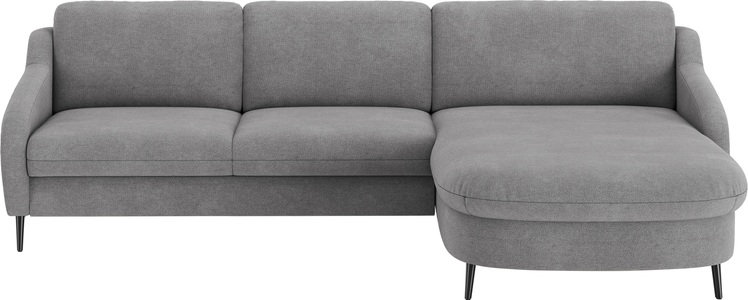 sit&more Ecksofa »Soul L-Form«, wahlweise mit Bettfunktion und Bettkasten oder Schubkasten