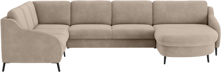 sit&more Wohnlandschaft »Soul U-Form«, wahlweise mit Bett und Bettkasten