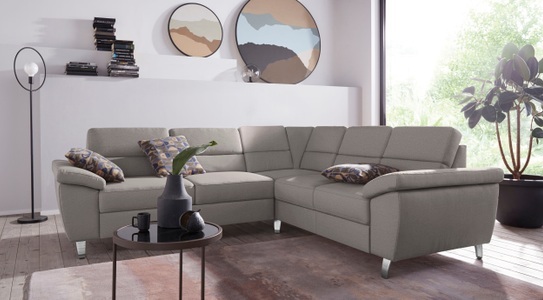 SIT&MORE, sit&more Ecksofa, sit&more Ecksofa »Sorano L-Form«, wahlweise mit Bett- und Relaxfunktion, inkl. Bettkasten