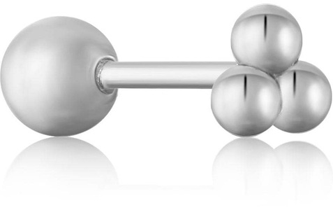 ANIA HAIE, ANIA HAIE Ohrstecker Damen Silber 7mm, 