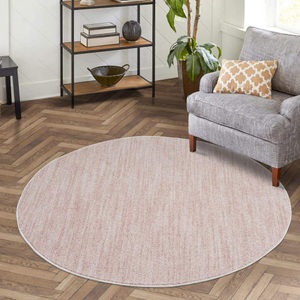 Carpet City, Carpet City Teppich »CLASICO 0052«, rund, Kurzflor, Meliert, Boho-Stil, Wohnzimmer, Carpet City Teppich »CLASICO 0052«, rund, 11 mm Höhe, Kurzflor, Meliert, Boho-Stil, Wohnzimmer