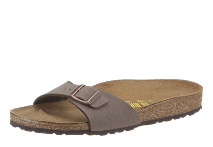 Birkenstock, Pantolette Madrid Birkenstock beige Größe: 43, Pantolette Madrid Birkenstock beige Größe: 43